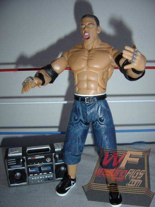 elizabeth huberdeau and john cena. elizabeth huberdeau and john cena. john cena i love this figure